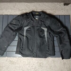 Unisex Scorpion EXO Skeletal Jacket Armored Motorcycle Padded Water Resistant S